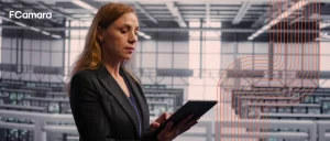 Colaboradora aprendendo sobre eficiência operacional de TI