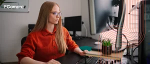Profissional trabalhando no computador com fine tuning llm